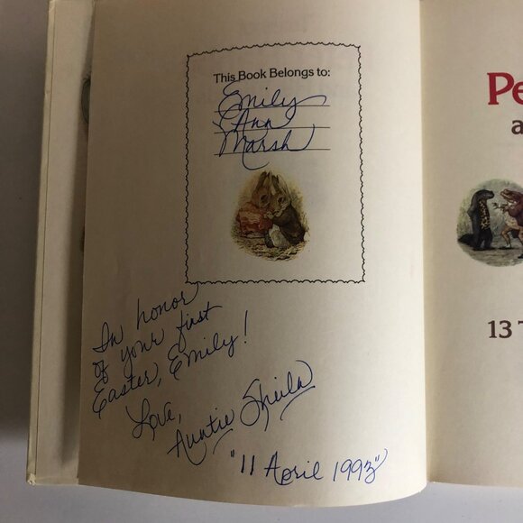 Tales Of Peter Rabbit And His Friends Hardcover Book Beatrix Potter 1984 - Picture 6 of 6